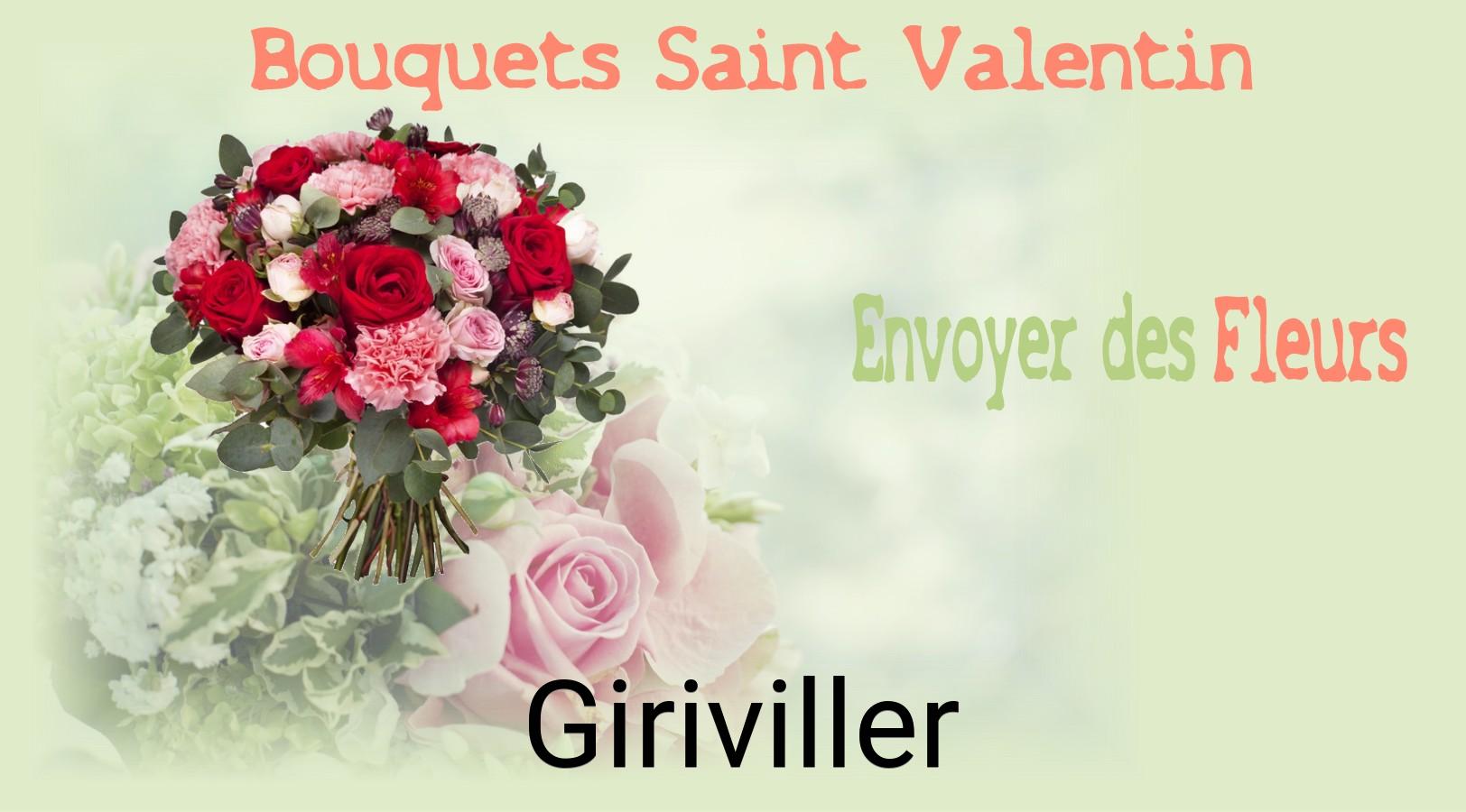 Roses de Saint-Valentin livrées à Giriviller